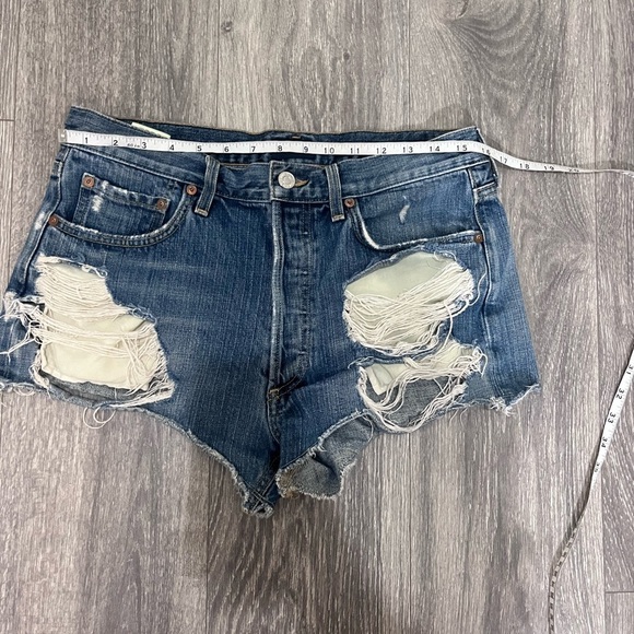 AGOLDE Los Angeles Parker denim shorts, size 28 - Picture 3 of 8